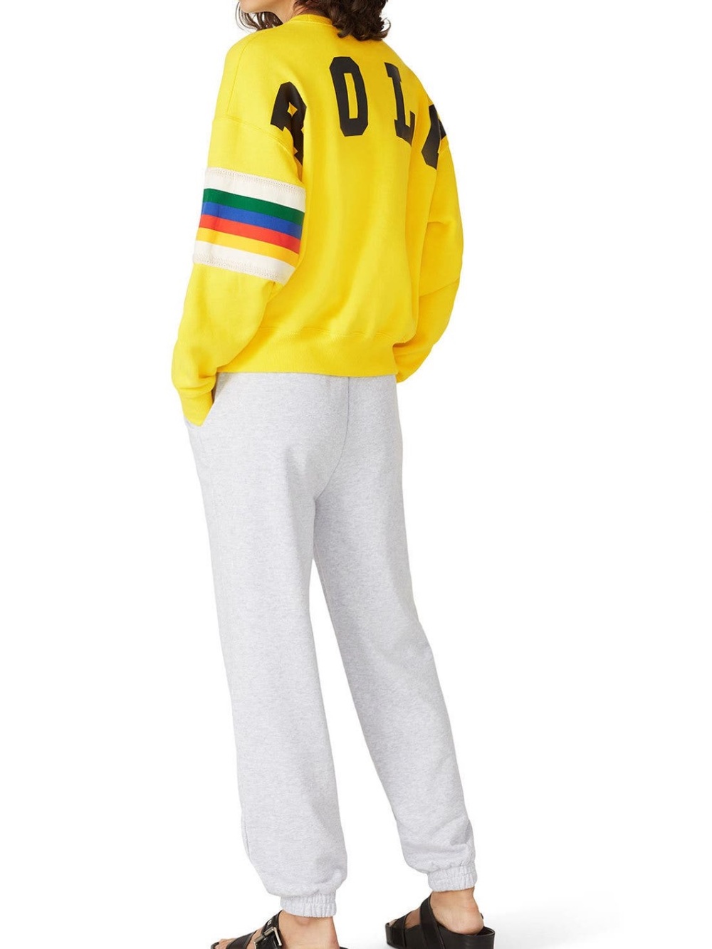 Polo by Ralph Lauren Rainbow Knit Sweatshirt Sz Large
